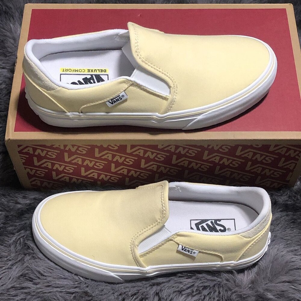 VANS Women's Classic Slip-On Comfort Insole, Size 10,VN000CUFYLW, Light Yellow